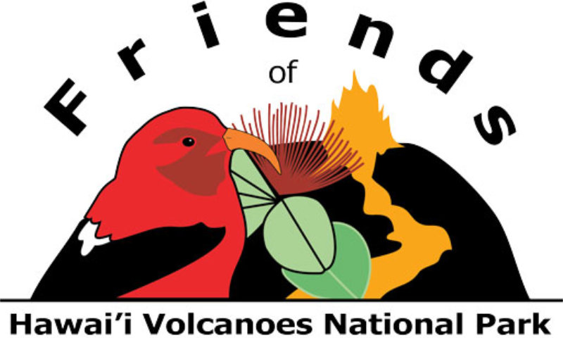 Friends of Hawaii Volcanoes National Park logo.
