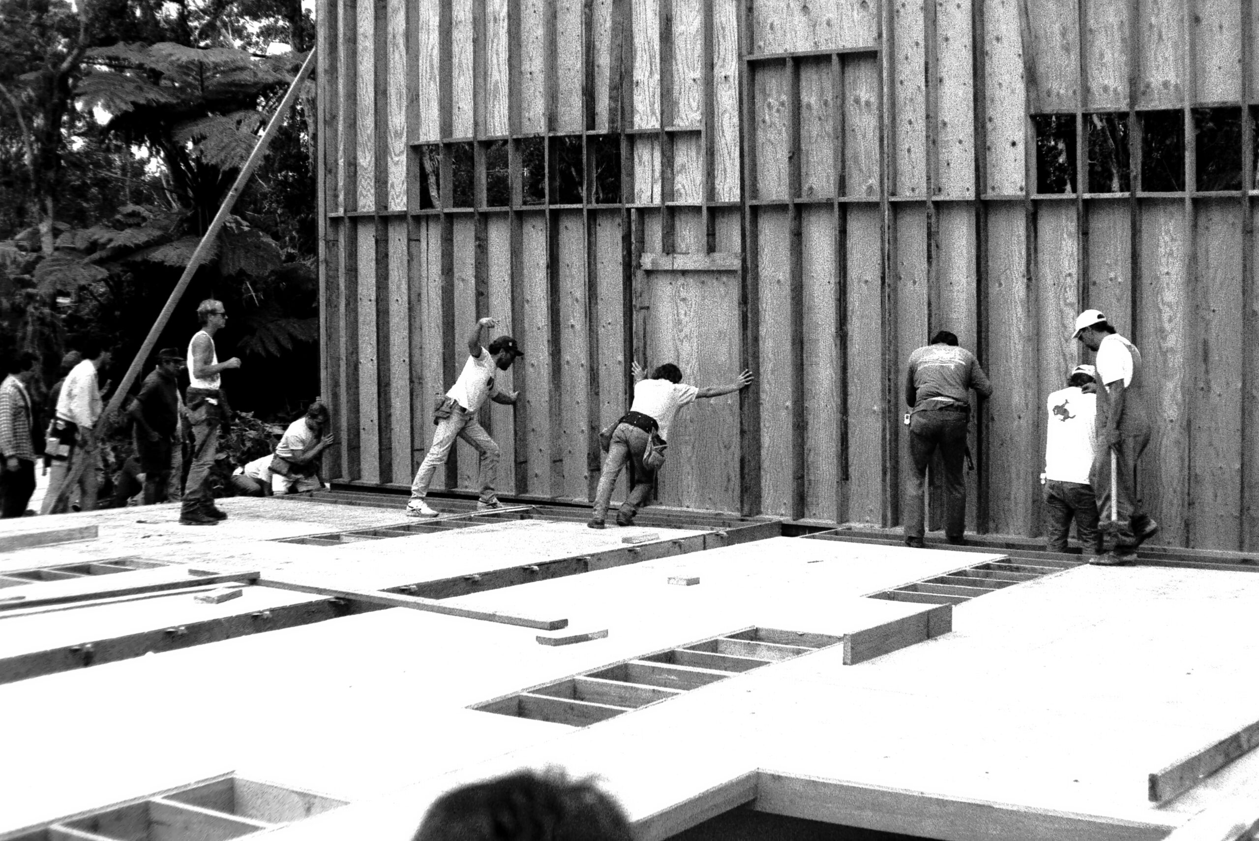 Building the firehouse.